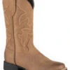 Roper Men's Monterey Crazy Horse Oiled Leather Performance Western Boot - Square Toe 
