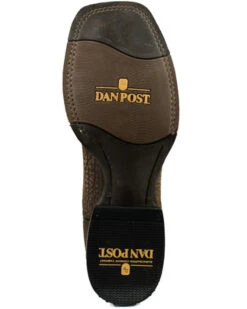 Dan Post Men's Quintin Western Boots - Broad Square Toe -Bootmith and Co. Store 2000362731 240 P7