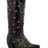 Black Star Women's Marfa Star Inlay Studded Leather Western Boot - Snip Toe 2 Black Star Women's Marfa Star Inlay Studded Leather Western Boot - Snip Toe -Bootmith and Co. Store 2000367956 001 P1
