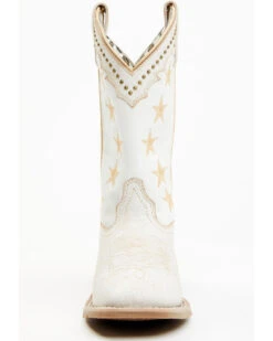 Laredo Women's Early Star 11" Studded Western Performance Boots - Broad Square Toe -Bootmith and Co. Store 2000371077 100 P4