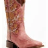 Dan Post Women's Athena Floral Embroidered Western Performance Boots - Broad Square Toe -Bootmith and Co. Store 2000371102 650 P1