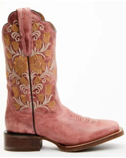 Dan Post Women's Athena Floral Embroidered Western Performance Boots - Broad Square Toe 10 Dan Post Women's Athena Floral Embroidered Western Performance Boots - Broad Square Toe -Bootmith and Co. Store 2000371102 650 P2