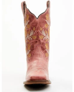 Dan Post Women's Athena Floral Embroidered Western Performance Boots - Broad Square Toe 12 Dan Post Women's Athena Floral Embroidered Western Performance Boots - Broad Square Toe -Bootmith and Co. Store 2000371102 650 P4