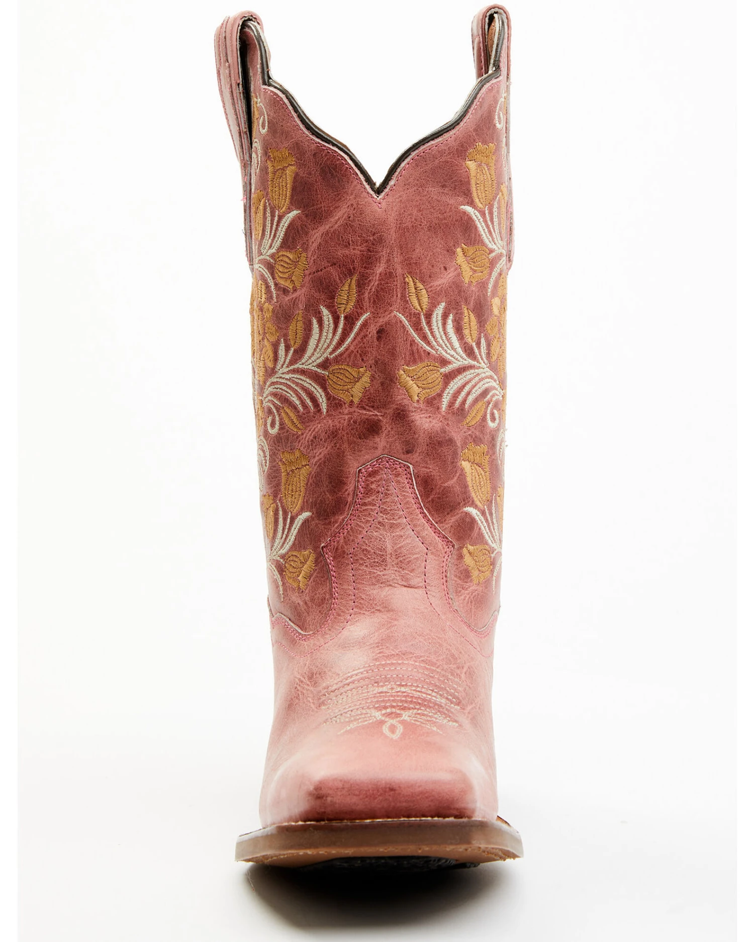 Dan Post Women's Athena Floral Embroidered Western Performance Boots - Broad Square Toe 6 Dan Post Women's Athena Floral Embroidered Western Performance Boots - Broad Square Toe - Image 4
