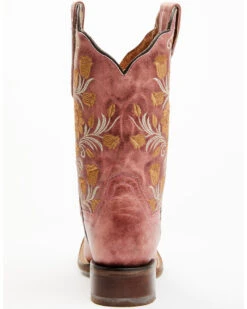 Dan Post Women's Athena Floral Embroidered Western Performance Boots - Broad Square Toe 13 Dan Post Women's Athena Floral Embroidered Western Performance Boots - Broad Square Toe -Bootmith and Co. Store 2000371102 650 P5