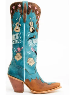 Dan Post Women's Nashville Music Festival Embroidered Western Tall Boots - Snip Toe  -Bootmith and Co. Store 2000371103 400 P2