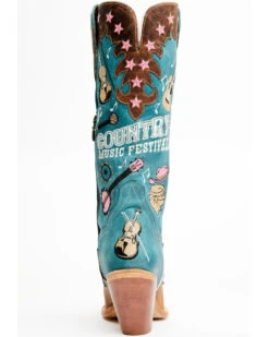 Dan Post Women's Nashville Music Festival Embroidered Western Tall Boots - Snip Toe  -Bootmith and Co. Store 2000371103 400 P5