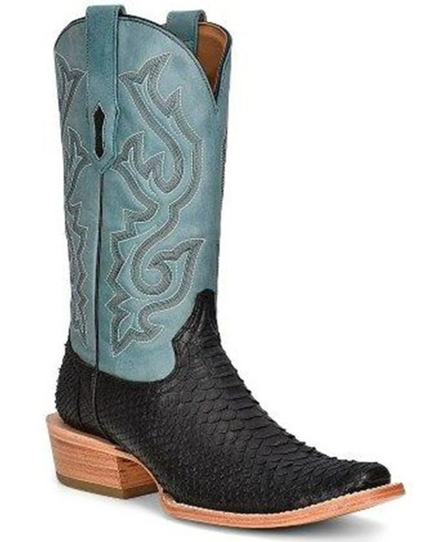 Corral Men's Exotic Python Western Boots - Square Toe 3 Corral Men's Exotic Python Western Boots - Square Toe