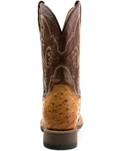 Dan Post Men's Saddle Hand Quill Ostrich Western Boots - Broad Square Toe 13 Dan Post Men's Saddle Hand Quill Ostrich Western Boots - Broad Square Toe -Bootmith and Co. Store 2000375985 280 P5