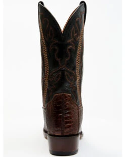 Dan Post Men's Exotic Ostrich Leg Western Boots - Snip Toe  -Bootmith and Co. Store 2000381723 200 P5