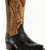Dan Post Men's Ostrich Leg Exotic Western Boot - Snip Toe