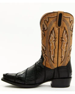 Dan Post Men's Ostrich Leg Exotic Western Boot - Snip Toe -Bootmith and Co. Store 2000381785 001 P3