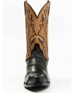 Dan Post Men's Ostrich Leg Exotic Western Boot - Snip Toe -Bootmith and Co. Store 2000381785 001 P4