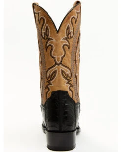 Dan Post Men's Ostrich Leg Exotic Western Boot - Snip Toe -Bootmith and Co. Store 2000381785 001 P5