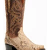 Dan Post Men's Exotic Python Western Boots - Snip Toe