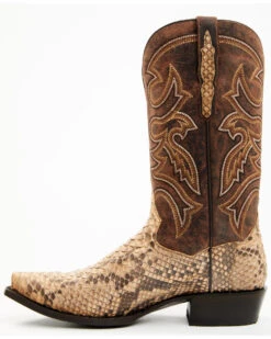 Dan Post Men's Exotic Python Western Boots - Snip Toe -Bootmith and Co. Store 2000382249 101 P3