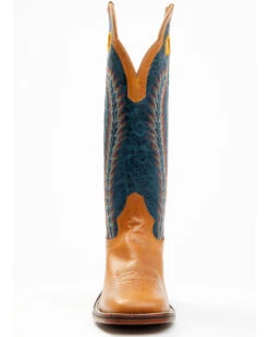 Hondo Boots Men's Crazy Horse Western Boots - Broad Square Toe 12 Hondo Boots Men's Crazy Horse Western Boots - Broad Square Toe -Bootmith and Co. Store 2000394560 280 P4