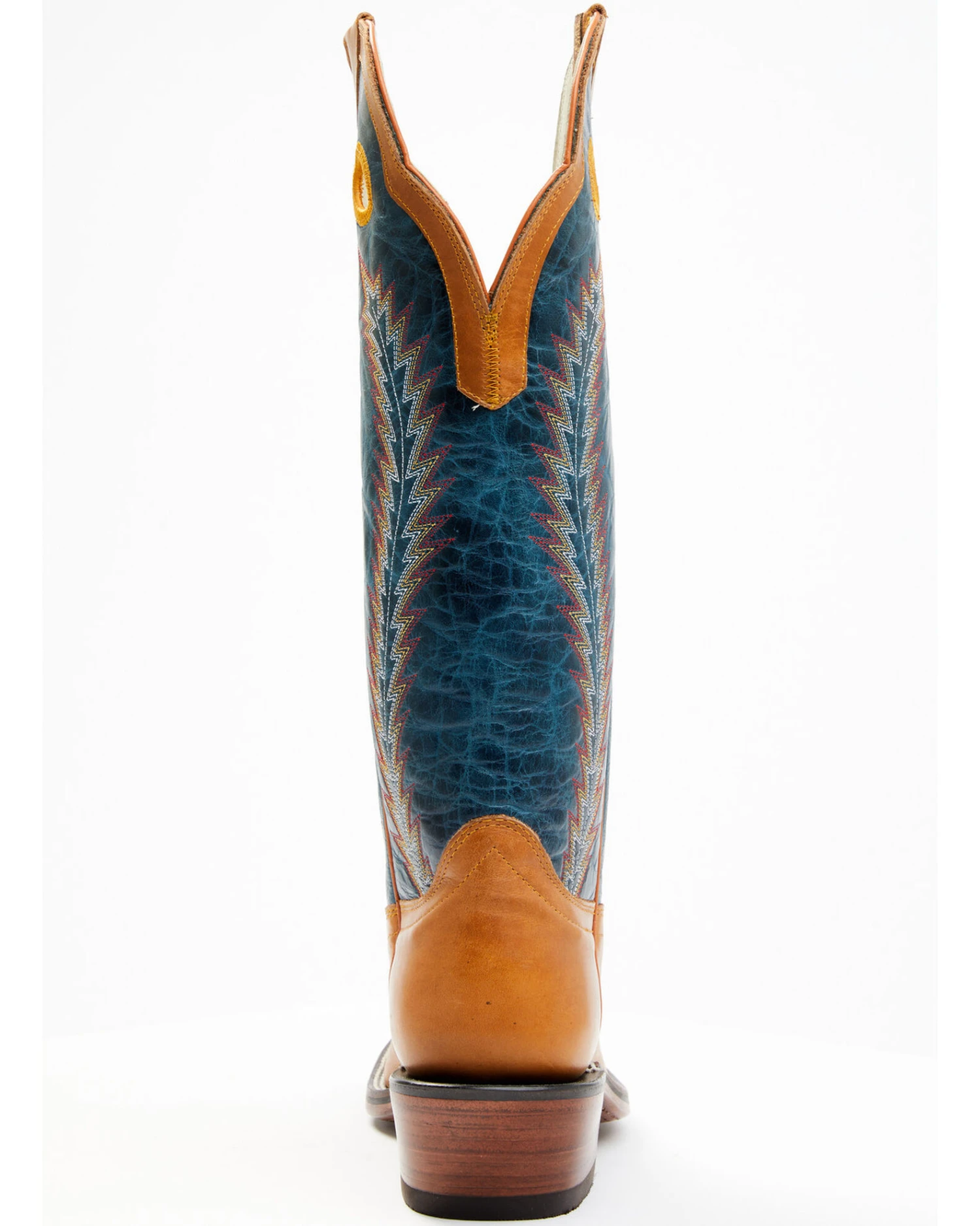 Hondo Boots Men's Crazy Horse Western Boots - Broad Square Toe 7 Hondo Boots Men's Crazy Horse Western Boots - Broad Square Toe - Image 5
