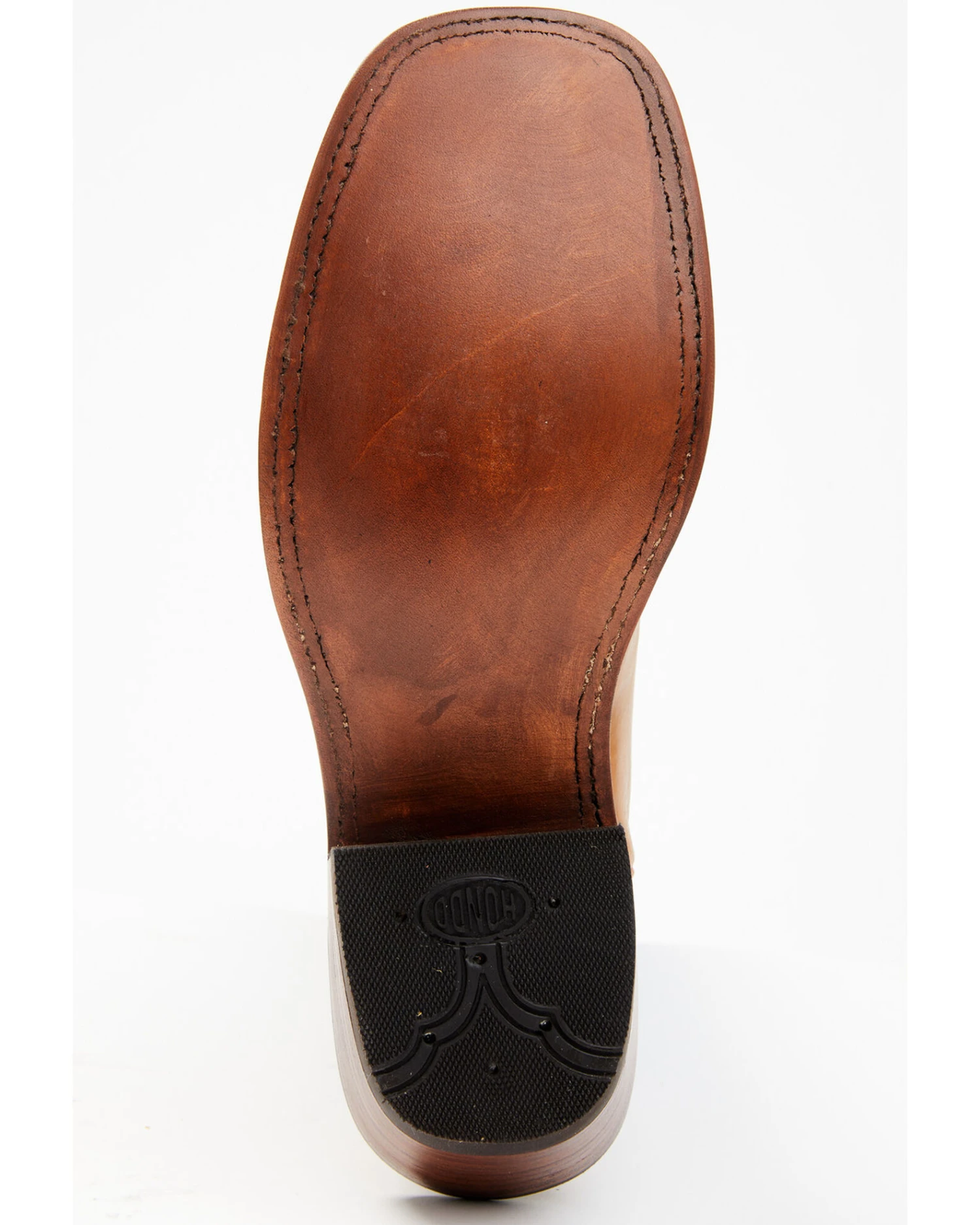 Hondo Boots Men's Crazy Horse Western Boots - Broad Square Toe 9 Hondo Boots Men's Crazy Horse Western Boots - Broad Square Toe - Image 7